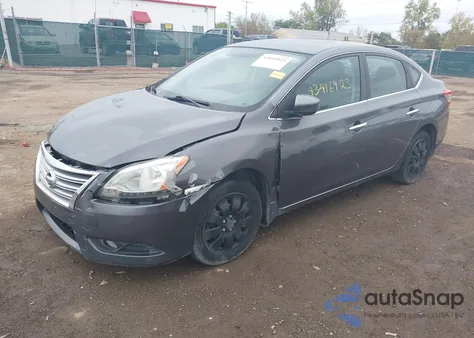 2015 Nissan Sentra Sv z USA, uszkodzony, nr VIN 3N1AB7AP7FY346468